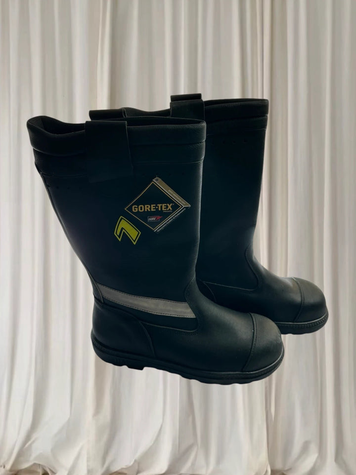 Atlas Steel Toe Work Boots - Waterproof Gore-Tex Tall Safety Footwear - Image 1
