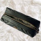 GUCCI Calfskin Matelasse GG Marmont Cosmetic Case in Black