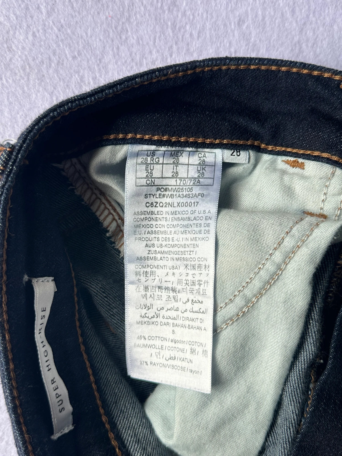 Guess Dark Wash Denim Jeans - Vintage Classic Fit - Image 6