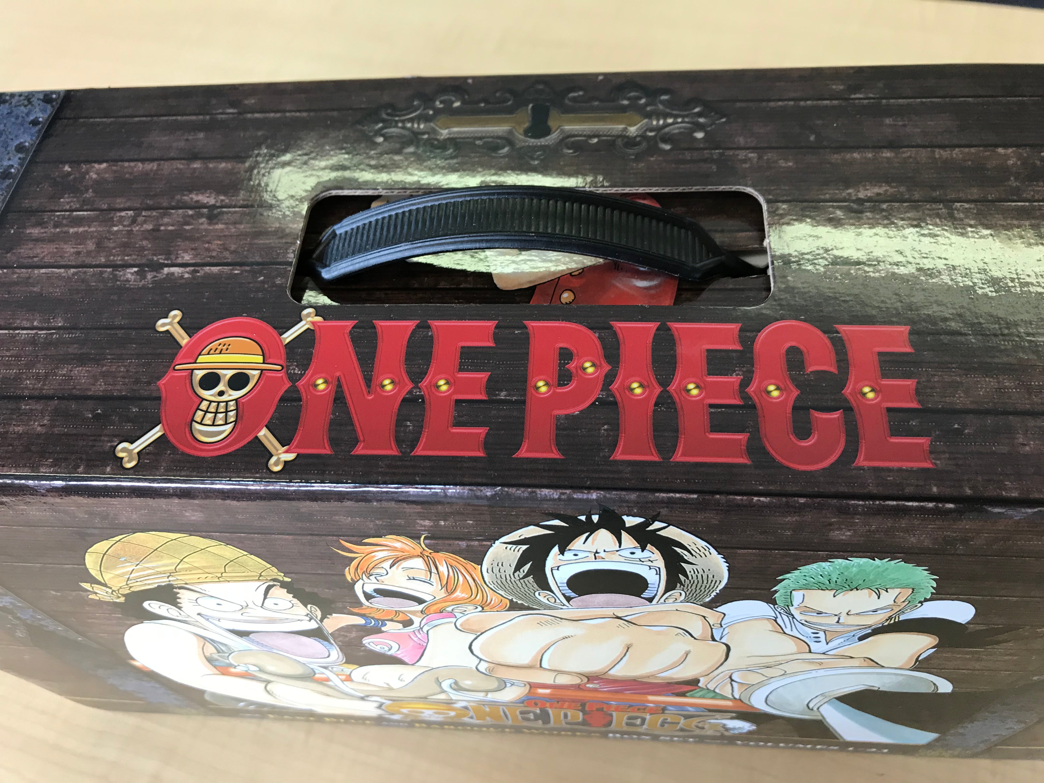 One Piece by Eiichiro Oda (East Blue and Baroque Works Box Volumes #1 - #23 with bonus comic and poster