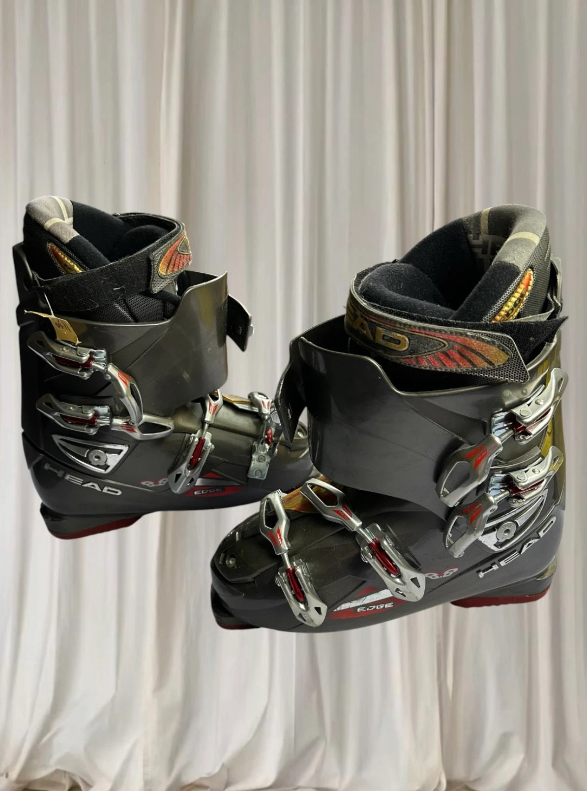 Head Edge Super Macro Ski Boots - Dark Grey Metallic Alpine Performance - Image 2