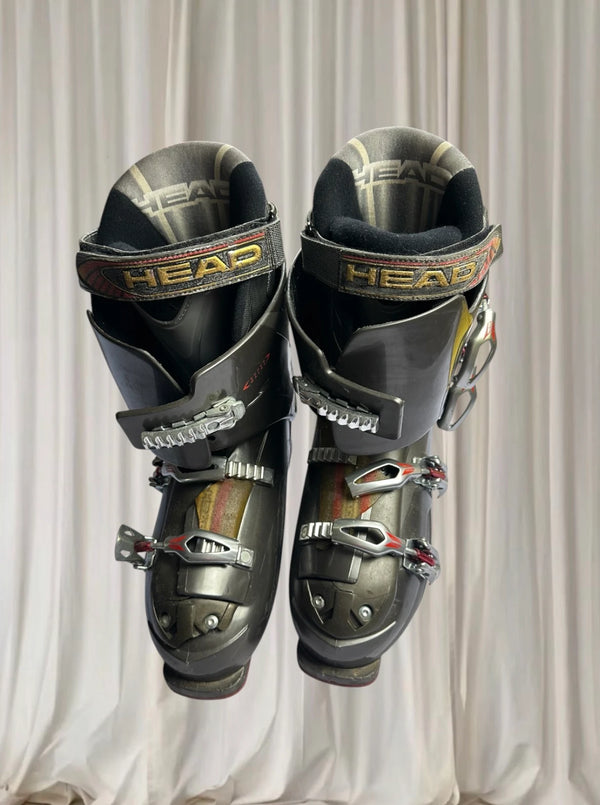 Head Edge Super Macro Ski Boots - Dark Grey Metallic Alpine Performance - Image 1