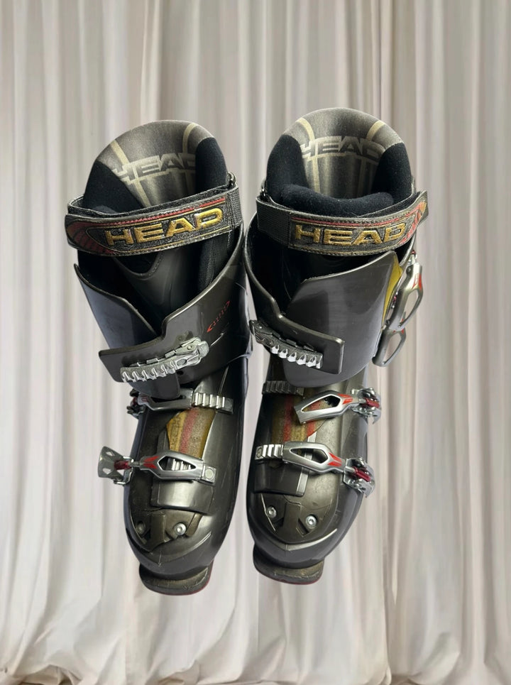 Head Edge Super Macro Ski Boots - Dark Grey Metallic Alpine Performance - Image 1