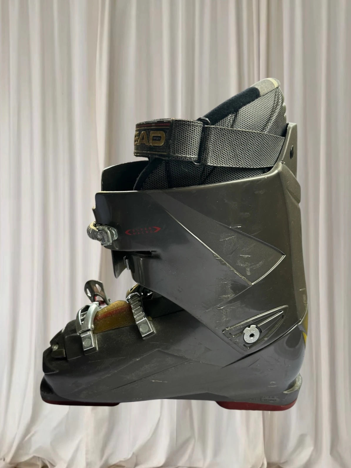 Head Edge Super Macro Ski Boots - Dark Grey Metallic Alpine Performance - Image 6