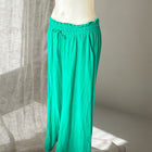 IRIS Maxi Green Linen Pants