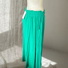 IRIS Maxi Green Linen Pants