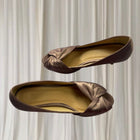 Vintage JD Williams Satin Kitten Heels - Elegant Purple Peep-Toe AU 5