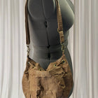 Kate Hill Vintage Boho Hobo Bag - Rich Brown Leather Slouchy Shoulder Bag - Image 3