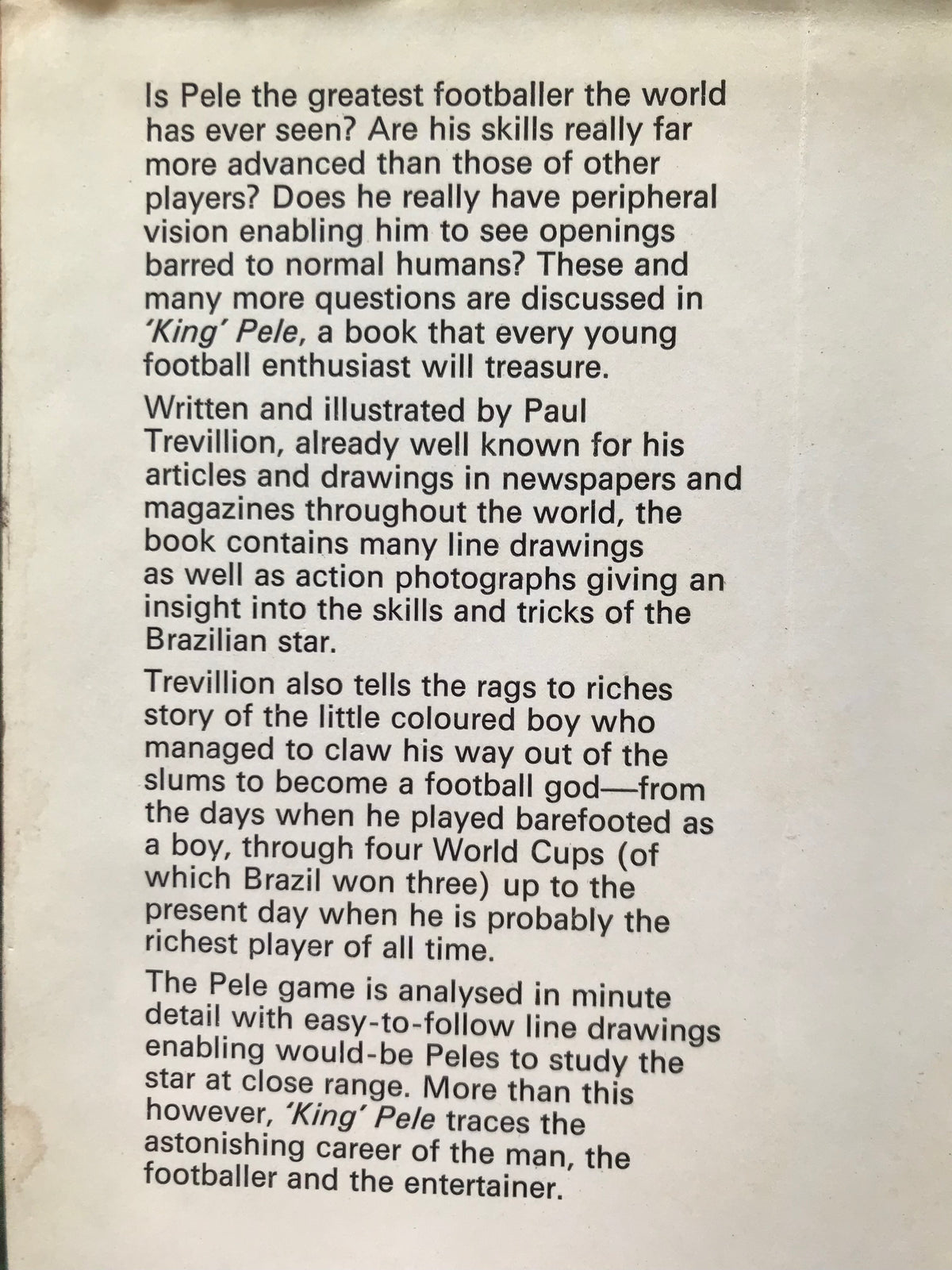 King Pele by Paul Trevillion
