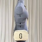 Marc Jacobs The Snapshot Crossbody Camera Bag White Saffiano Leather