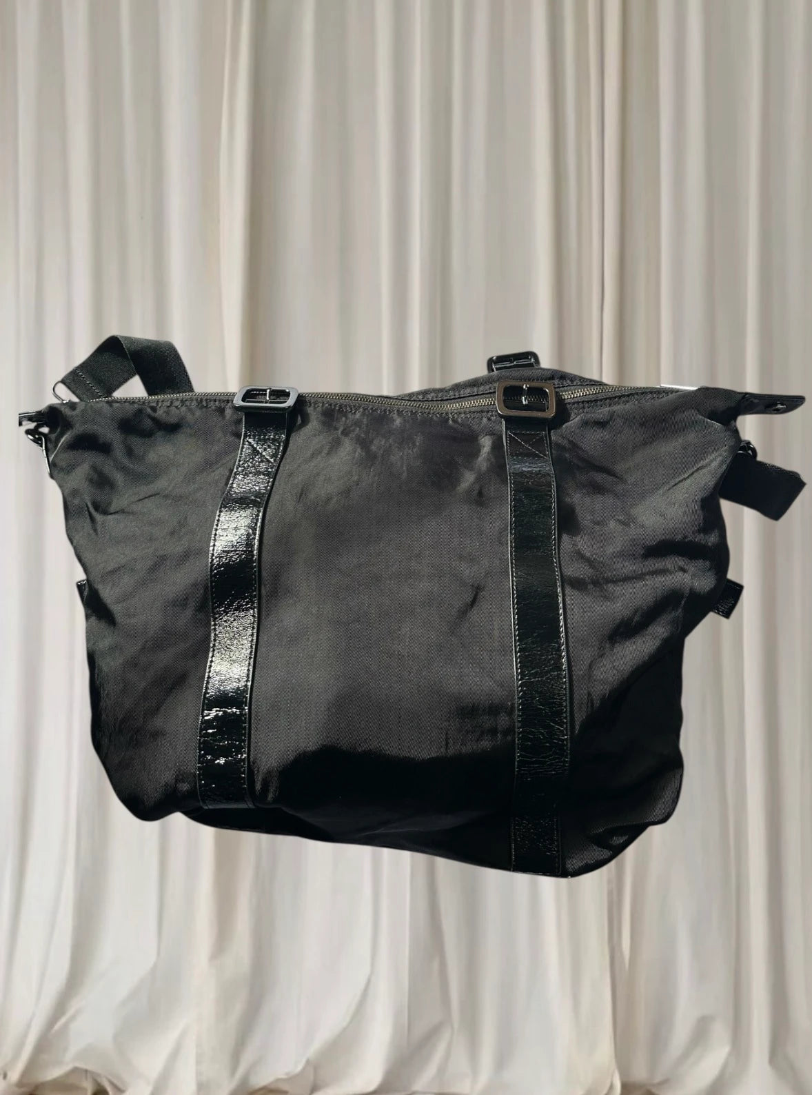 Mimco Messenger Bag - Versatile Black Crossbody & Shoulder Bag - Image 8