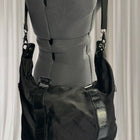 Mimco Messenger Bag - Versatile Black Crossbody & Shoulder Bag - Image 4