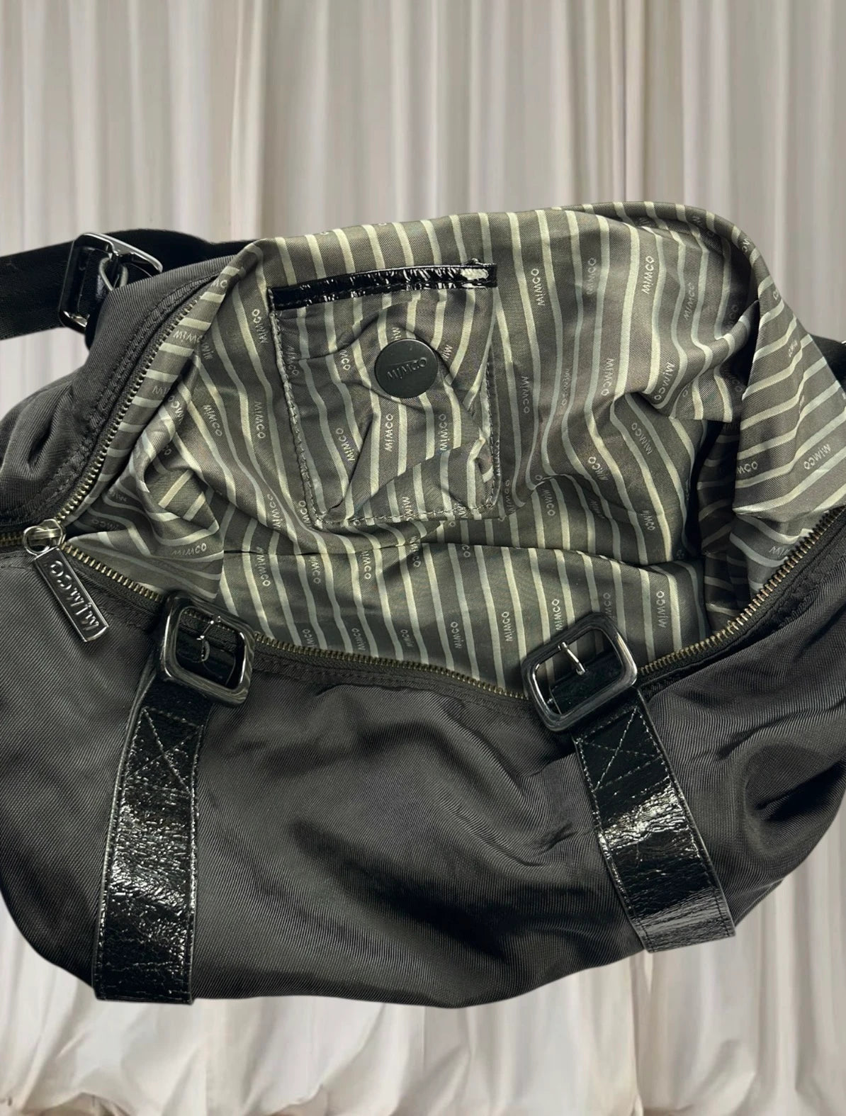 Mimco Messenger Bag - Versatile Black Crossbody & Shoulder Bag - Image 5