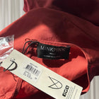 Minkpink Tiered Cotton Dress - Vibrant Orange Casual Style - Image 6
