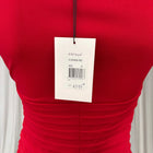 Montique Vintage Cocktail Dress - Elegant Red Bodycon Silhouette - Image 6