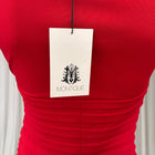 Montique Vintage Cocktail Dress - Elegant Red Bodycon Silhouette - Image 7