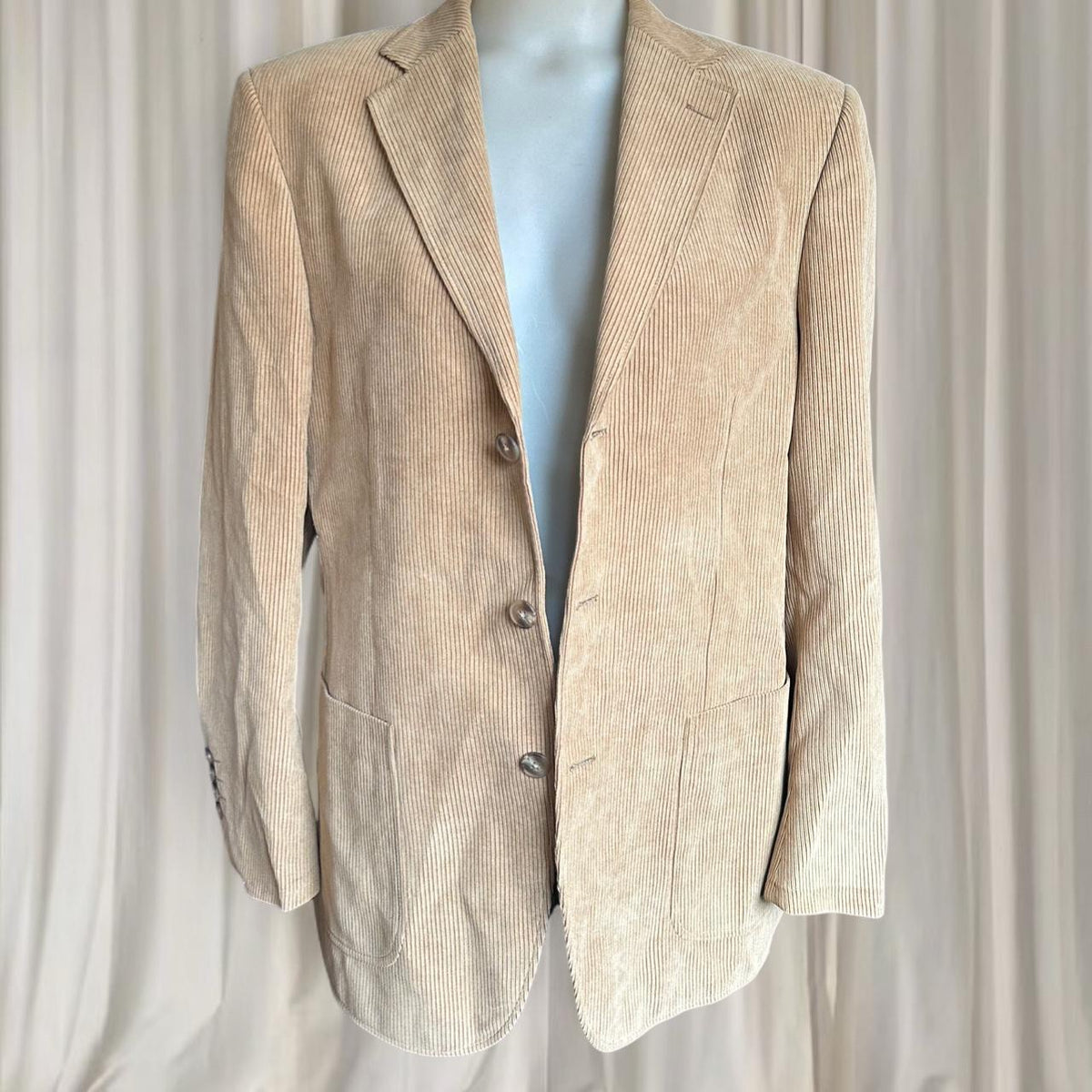 Vintage Pierre Cardin Tan and Cream Jacket
