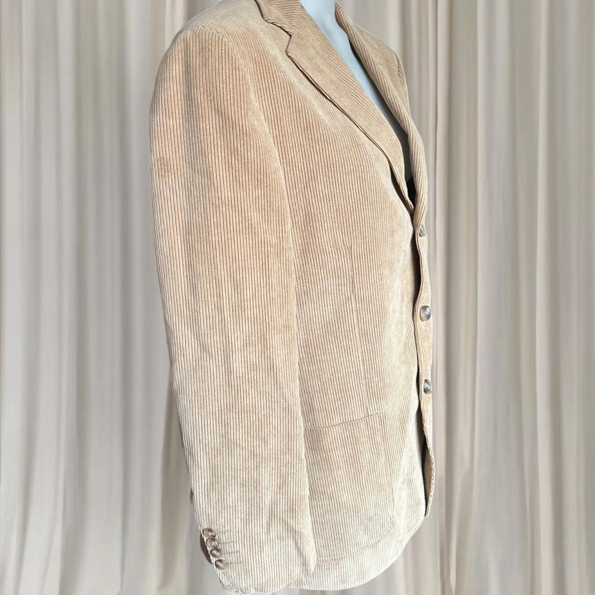 Vintage Pierre Cardin Tan and Cream Jacket