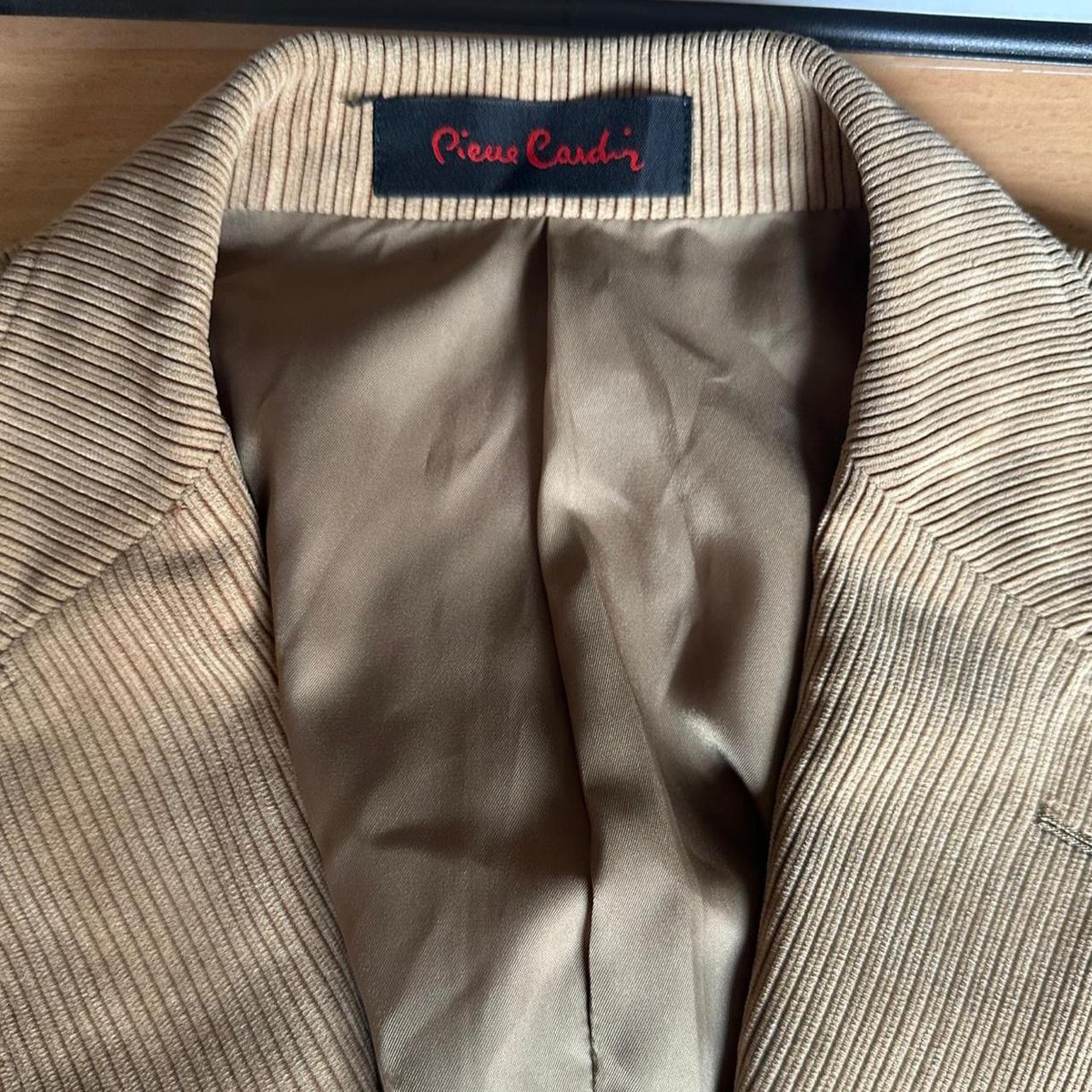 Vintage Pierre Cardin Tan and Cream Jacket