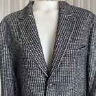 Politix Men's Grey and Black Coat