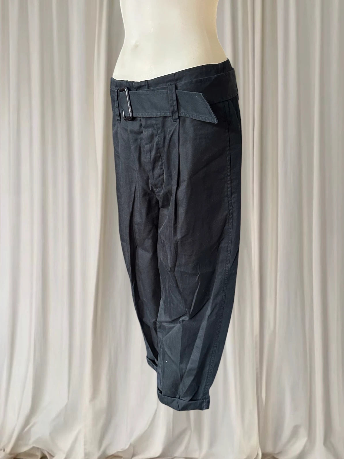 Polo Ralph Lauren Women's High-Waisted Trousers - Sleek Black Tailoring - Image 4