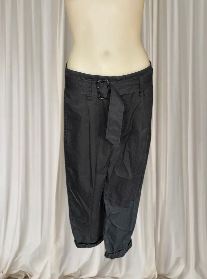 Polo Ralph Lauren Women's High-Waisted Trousers - Sleek Black Tailoring - Image 1