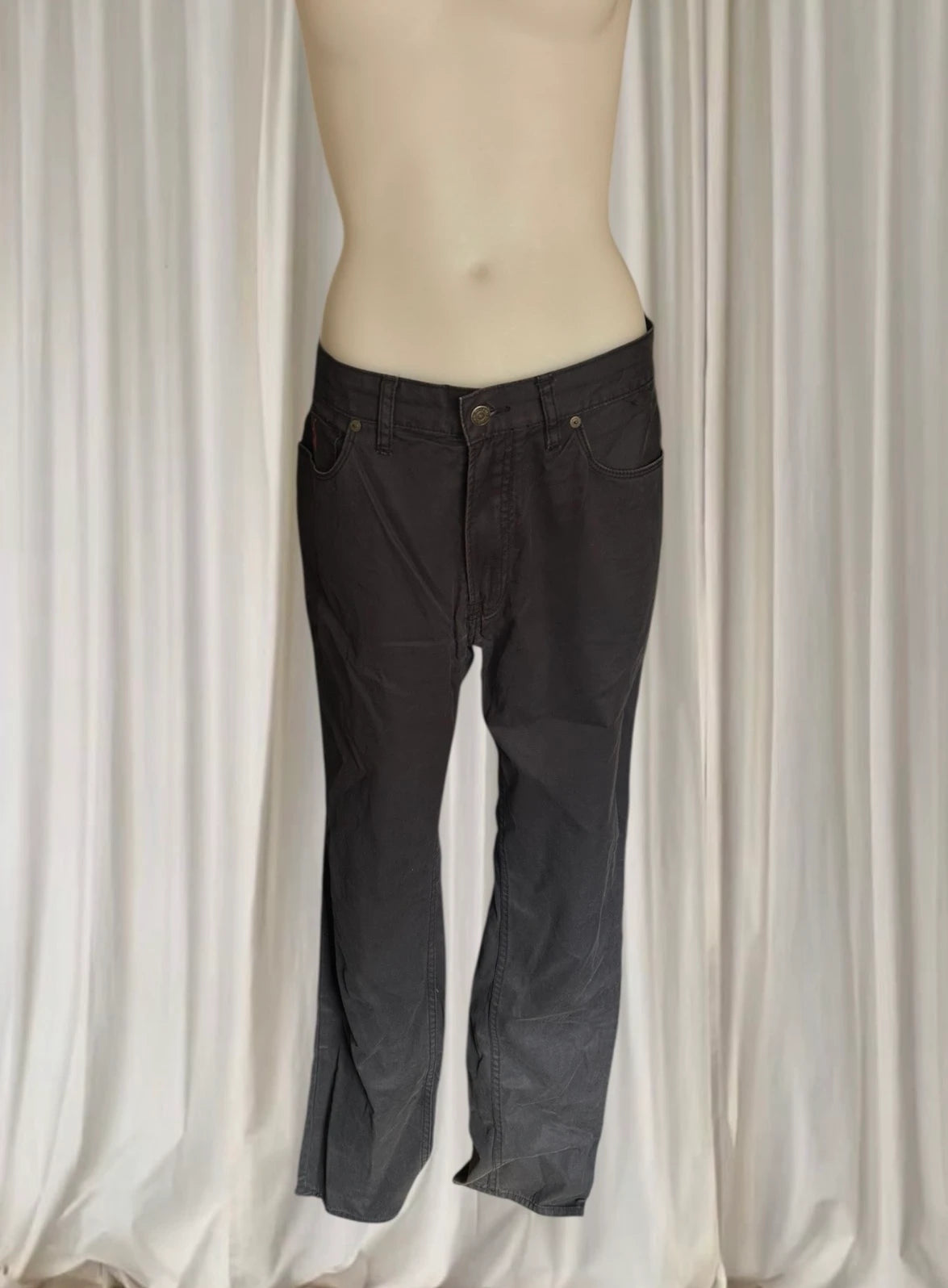 Polo Ralph Lauren Black Denim Jeans - Classic 100% Cotton Fit - Image 1