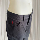 Polo Ralph Lauren Black Denim Jeans - Classic 100% Cotton Fit - Image 3