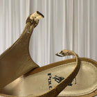 Polo Ralph Lauren Brown Leather Slingback Heels - Classic Open-Toe Design - Image 6