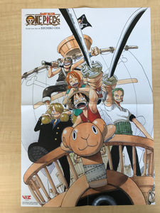 One Piece by Eiichiro Oda (East Blue and Baroque Works Box Volumes #1 - #23 with bonus comic and poster