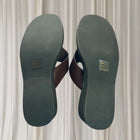 Princess Polly Platform Thong Sandals - Dark Brown Size 5 US - Image 4
