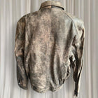 Vintage Proud’s Mens Real Leather Lamb Skin Brown Leather Jacket.