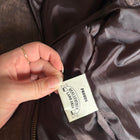 Vintage Proud’s Mens Real Leather Lamb Skin Brown Leather Jacket.