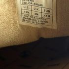 Revere Orthotic Friendly Sneakers - Khaki Metallic Leather Size 41