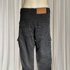 Rideract Men's Motorcycle Cargo Jeans - Protective Black Riding Pants Size 38 - Image 3