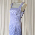 Rockmans Design for Evening Dress - Lavender Floral Jacquard Size 10