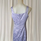 Rockmans Design for Evening Dress - Lavender Floral Jacquard Size 10 - Image 3