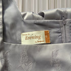 Rockmans Design for Evening Dress - Lavender Floral Jacquard Size 10 - Image 4