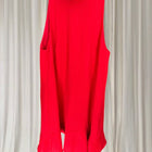 SABA Dharma Mini Tank Dress - Vibrant Red Ruffled Hem - Image 4