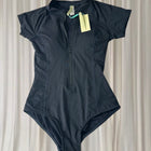 Sea Level Swim Essentials Short Sleeve Multifit One Piece - Sustainable Night Sky Swimsuit - Image 1