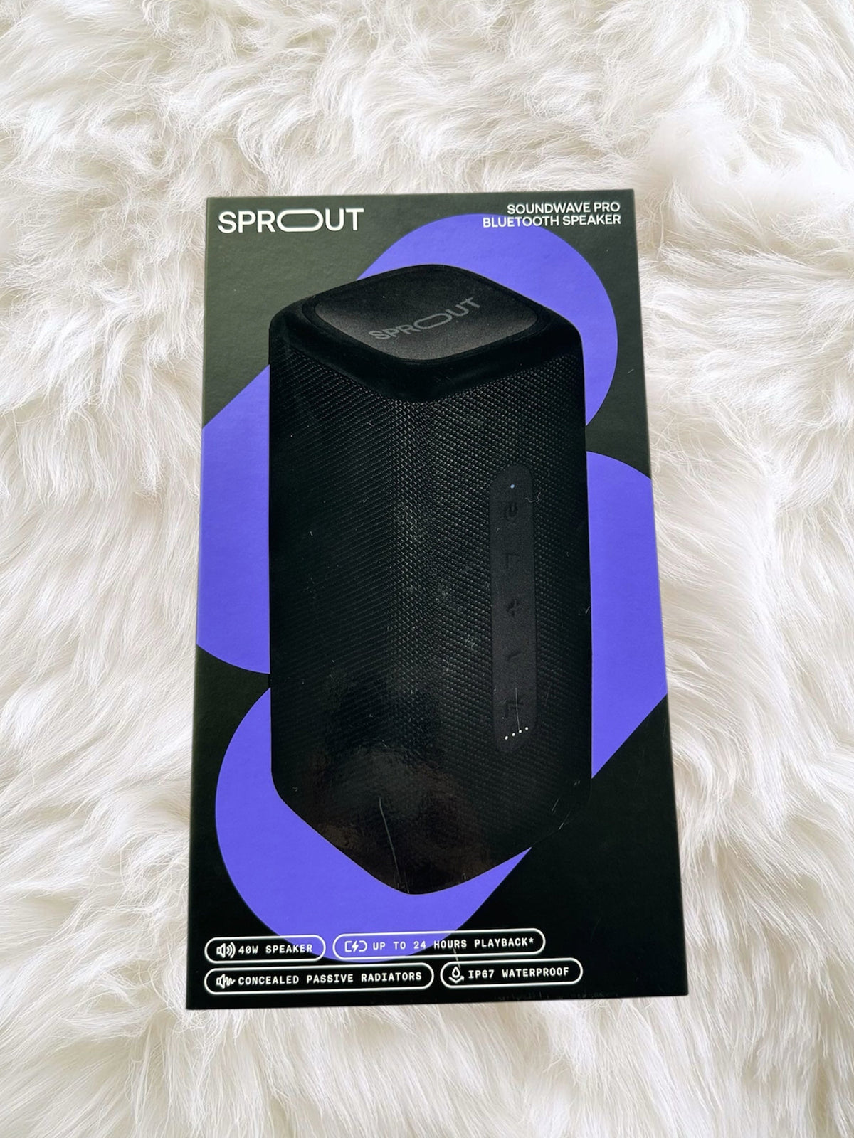 Sprout Soundwave Pro Bluetooth Speaker BNIB