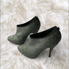 Steve Madden Women's Black and Silver Boots