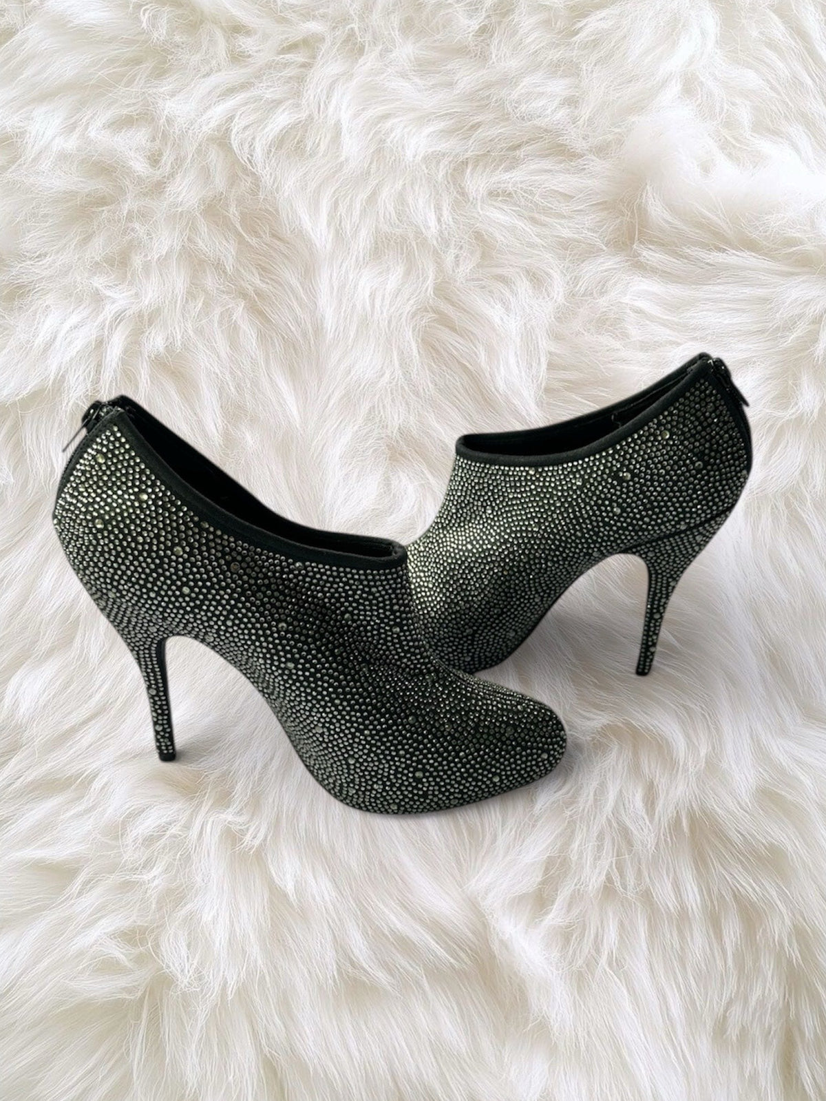 Steve Madden Women's Black and Silver Boots