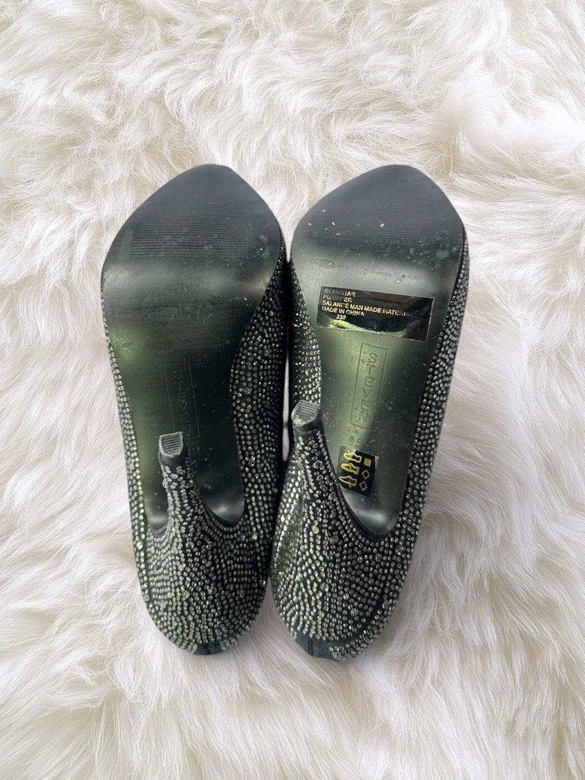 Steve Madden Women's Black and Silver Boots