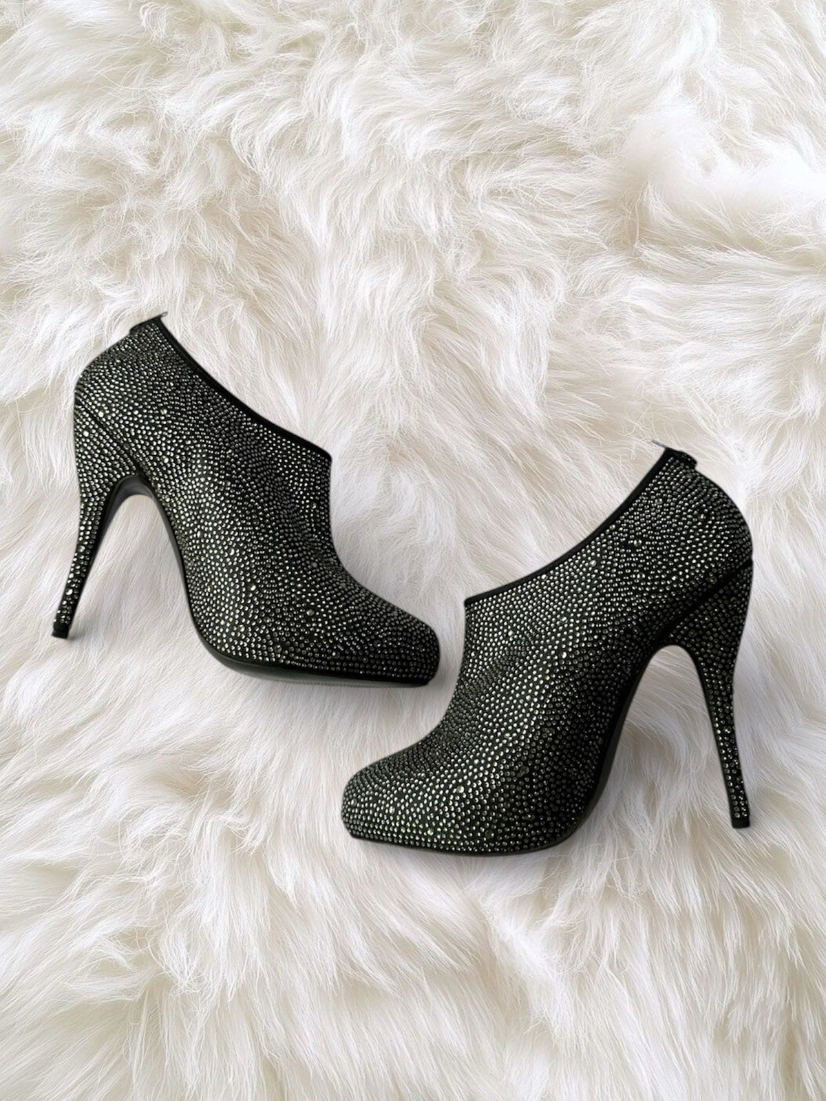 Steve Madden Women's Black and Silver Boots