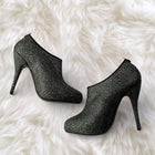 Steve Madden Women's Black and Silver Boots