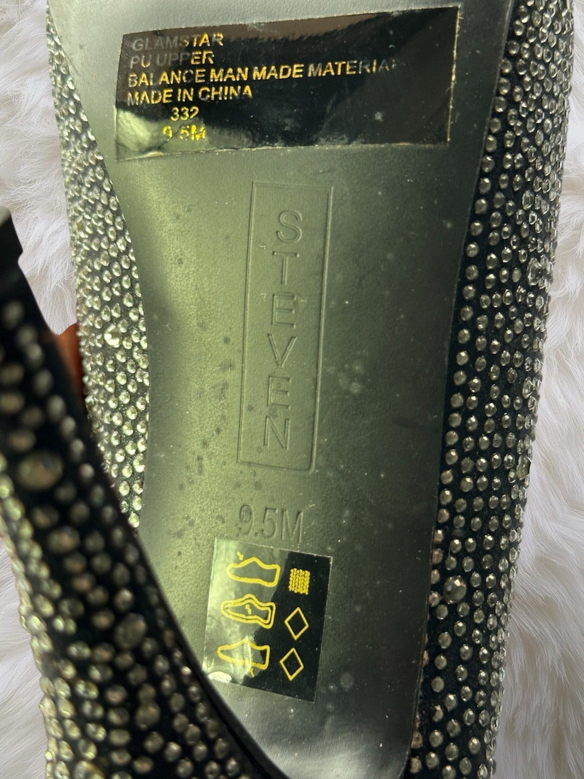 Steve Madden Women's Black and Silver Boots