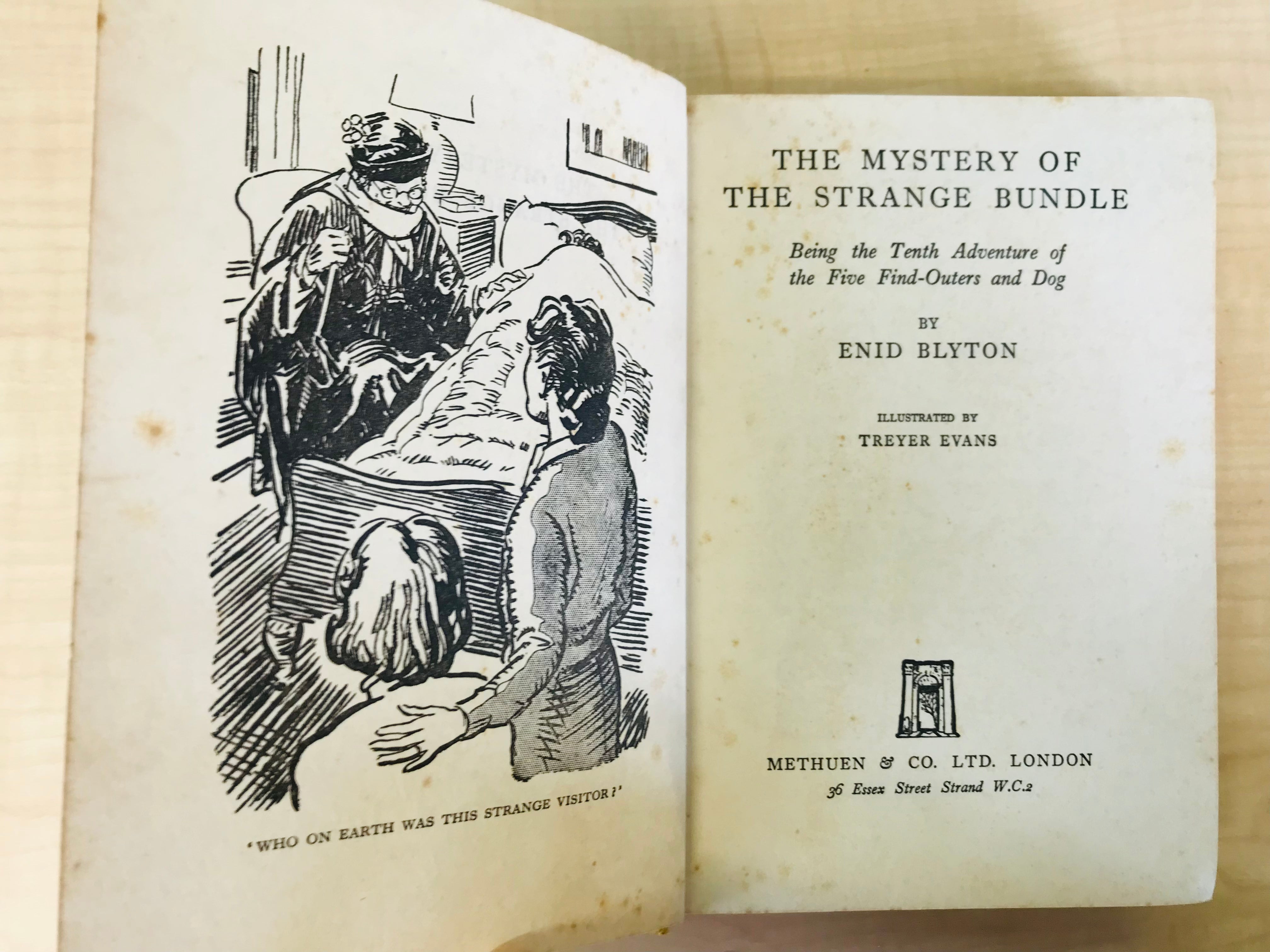 The Mystery of the Strange Bundle by Enid Blyton