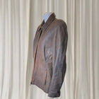 The Leather Connection Brown Leather Motorcycle Jacket - Hand Crafted Australian Quality - Image 3