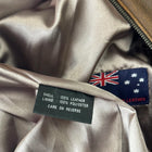 The Leather Connection Brown Leather Motorcycle Jacket - Hand Crafted Australian Quality - Image 8